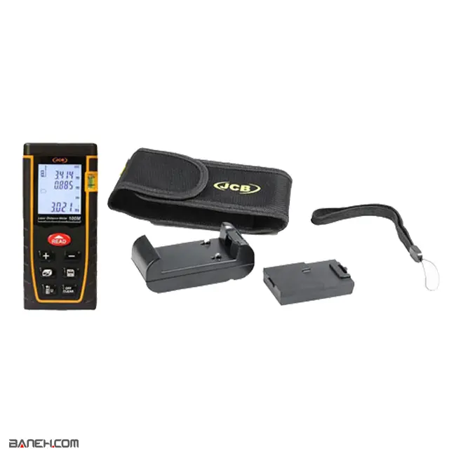 لوازم جانبی ابزار متر لیزری 100 متری جی سی بی JCB HM100 Laser