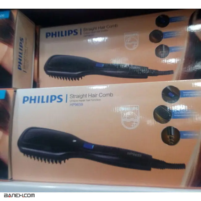 برس حرارتی فیلیپس HP9659 Philips Straightening Comb