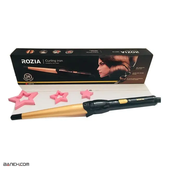 فرکننده مو مخروطی روزیا کله قندی HR713 ROZIA