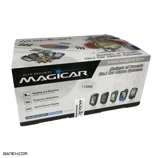 دزدگیر تصویری خودرو مجیکار I135AS Magicar