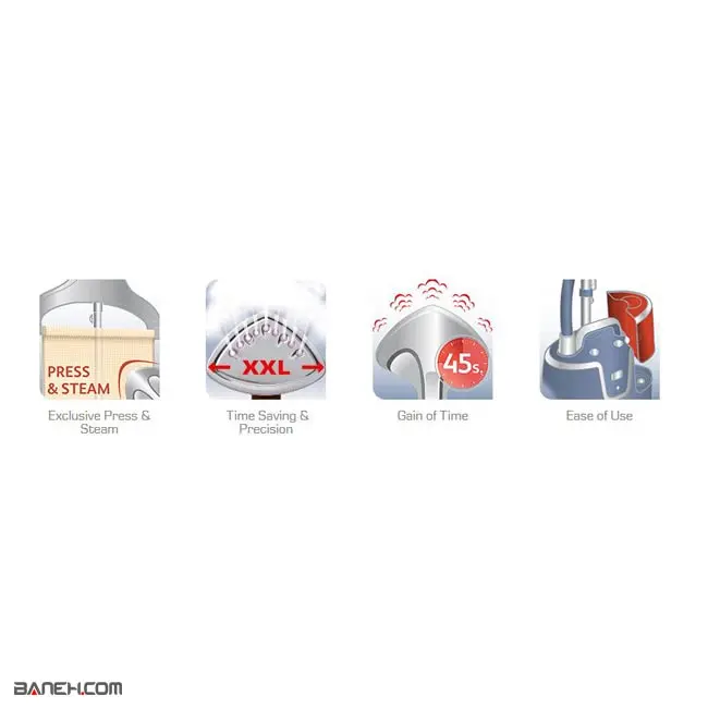 اتو ایستاده تفال 1700 وات IS8380 Tefal Garment Steamer