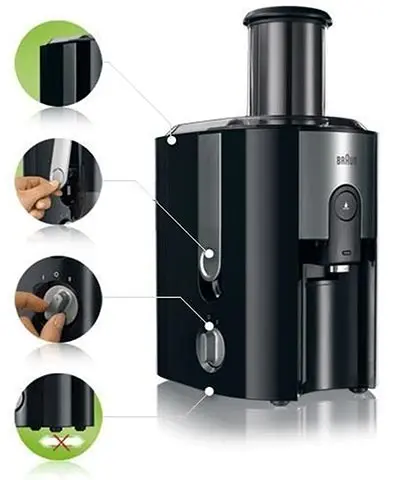 آبمیوه گیری براون 900 وات Braun J500 Juicer
