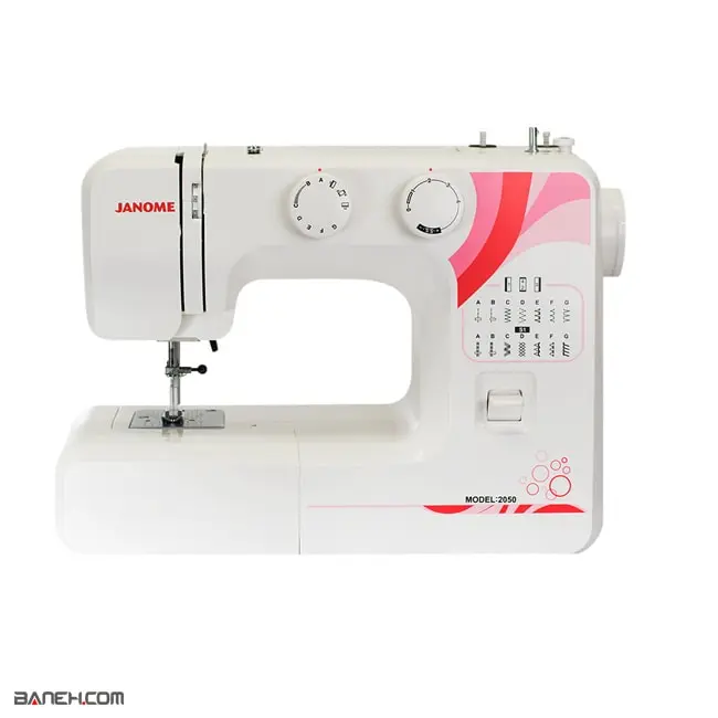 چرخ خیاطی و گلدوزی ژانومه 2050 Janome