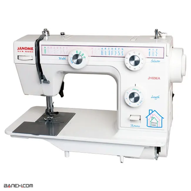 چرخ خیاطی و گلدوزی ژانومه 22 کاره JANOME SEWING MACHINE 696A