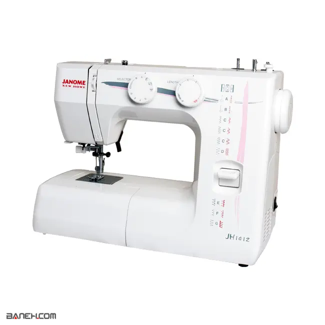 چرخ خیاطی و گلدوزی ژانومه JANOME SEWING MACHINE JH1412