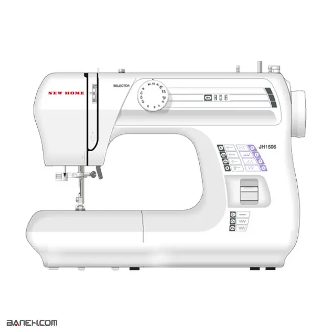 چرخ خیاطی و گلدوزی ژانومه Janome Sewing Machine new home JH1506