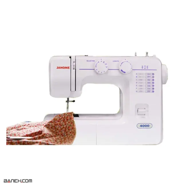 چرخ خیاطی و گلدوزی ژانومه 4000 Janome