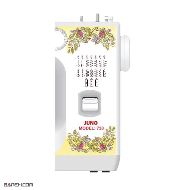 چرخ خیاطی و گلدوزی ژانومه جونو JANOME SEWING MACHINE JUNO 730