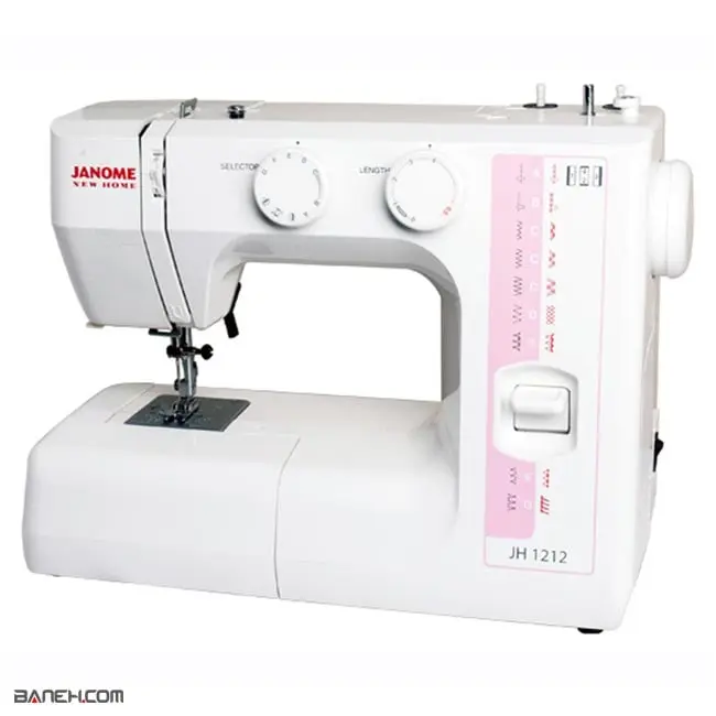 چرخ خیاطی و گلدوزی ژانومه نیوهوم JANOME SEWING MACHINE JH1212