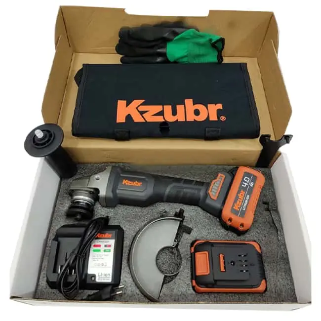 فرز وسط شارژی زوبر 20 ولت KCAG20V-125 K10018 براشلس