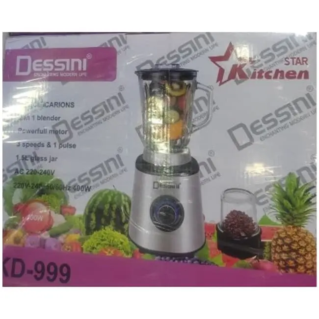 مخلوط کن 2 کاره 400 وات دسینی مدل KD-999