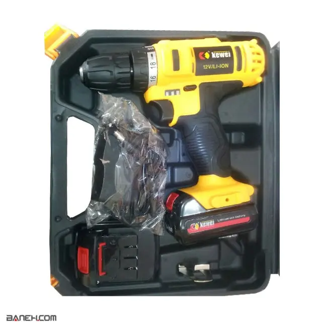 پیچ گوشتی شارژی 12 ولت Kewei Cordless