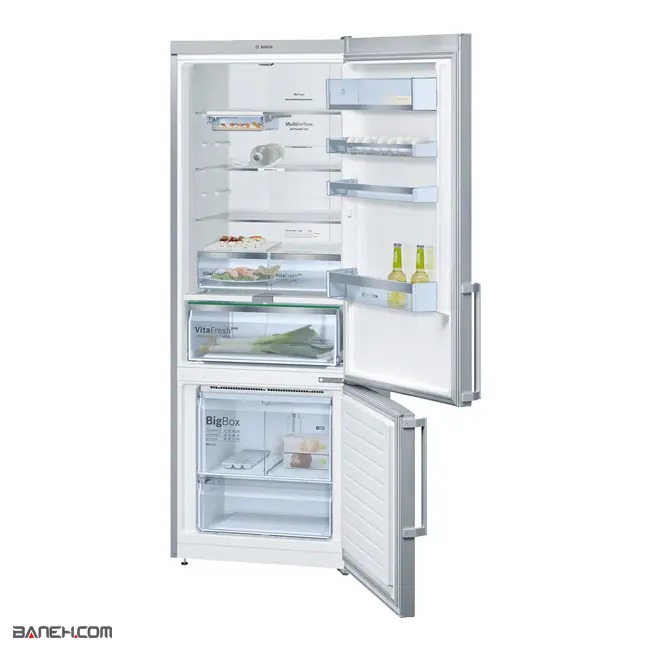 3 یخچال فریزر بوش بالا پایین 505 لیتر Bosch KGN56AI304 kgn56ai304 3.jpg یخچال فریزر بوش بالا پایین 505 لیتر Bosch KGN56AI304