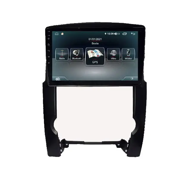 پخش فابریک و مانیتور خودرو کیا اسپورتیج 2007 اندروید kia sportage 2007
