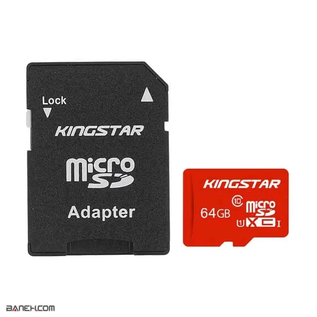 قیمت کارت حافظه کینگ استار 64 گیگا بایت KINGSTAR microSDXC