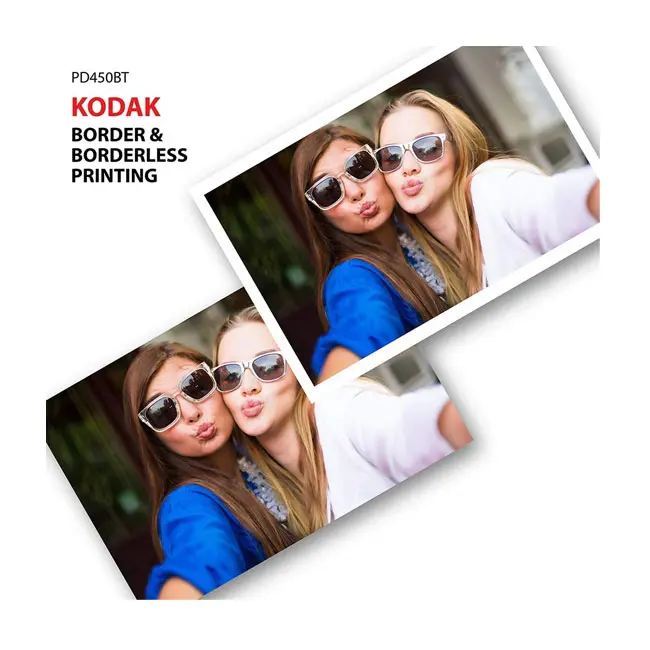 چاپگر عکس فوری کداک 6×4 بلوتوث دار اندروید 130 برگ تمام رنگی Kodak