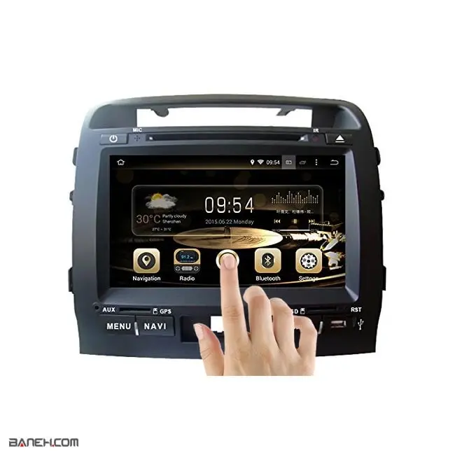 پخش ماشین فابریک لندکروز 2005 TOYOTA LAND CRUISER Audio Car 9Inch