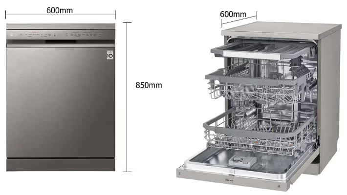 lg DFB425FP.png ماشین ظرفشویی ال جی 425 DFC425FW DFB425FP