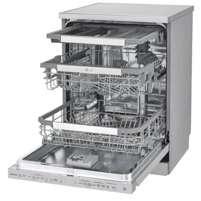 ماشین ظرفشویی ال جی 14 نفره DF425HSS نقره 2022
