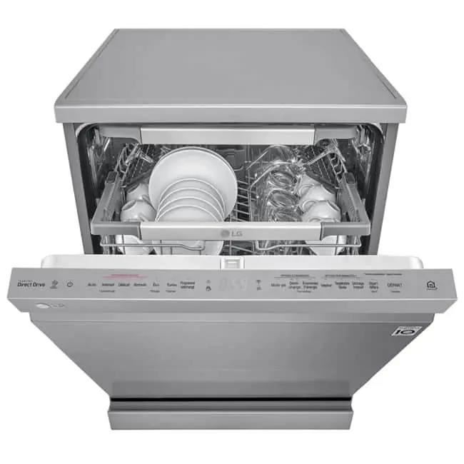 ماشین ظرفشویی ال جی 14 نفره DF425HSS نقره 2022