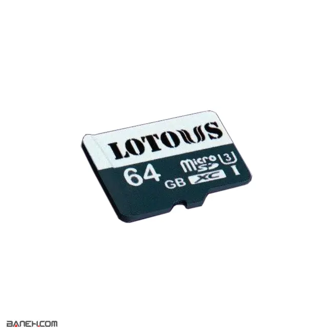 کارت حافظه میکرو اس دی لوتوس 64 گیگابایت Lotous MicroSDXC
