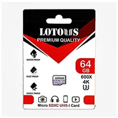 کارت حافظه میکرو اس دی لوتوس 64 گیگابایت Lotous MicroSDXC