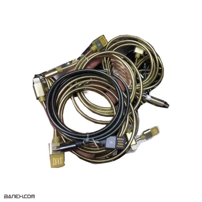 کابل شارژ فلزی دو منظوره Metal Charger Cable
