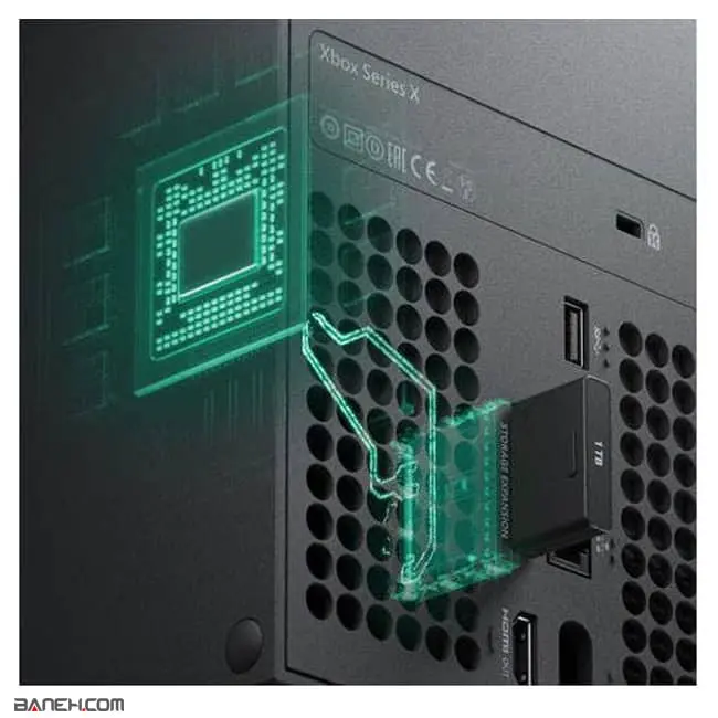 ایکس باکس مایکروسافت سری ایکس 1 ترابایت Microsoft XBOX SERIES X 1TB