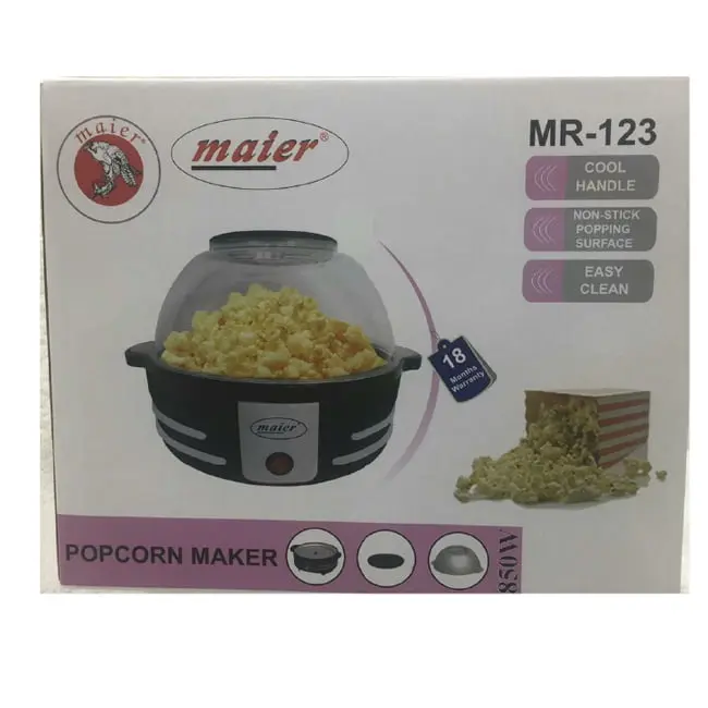 پاپکورن ساز 850 وات مایر مدل MR-123
