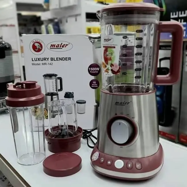 مخلوط کن 3 کاره 1500 وات مایر مدل MR-142