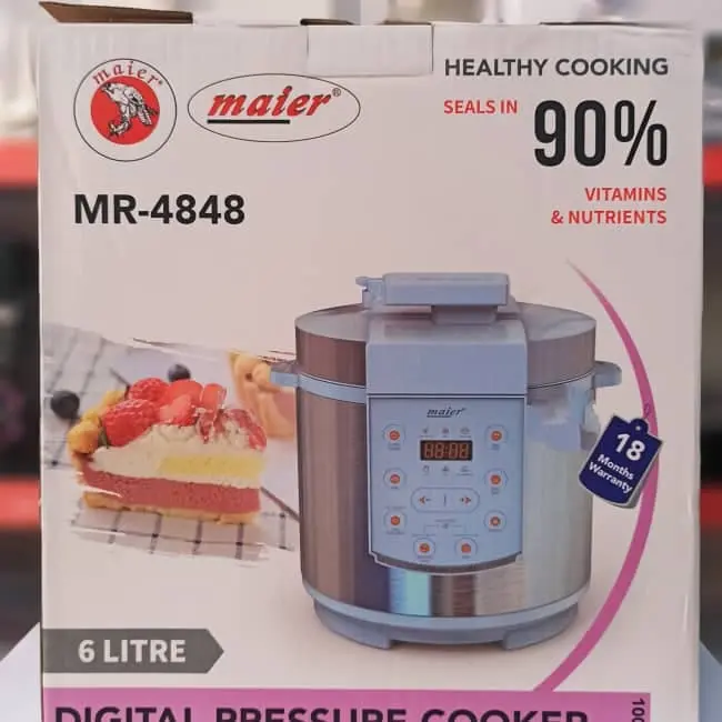 زودپز برقی مایر 1000 وات 6 لیتر مدل MR-4848