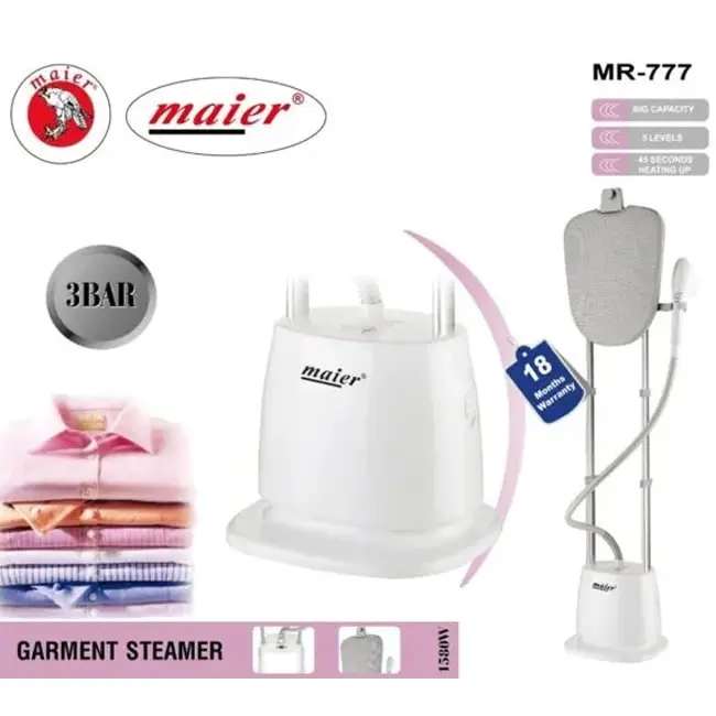 اتو بخار ایستاده مایر 1580 وات مدل MR-777