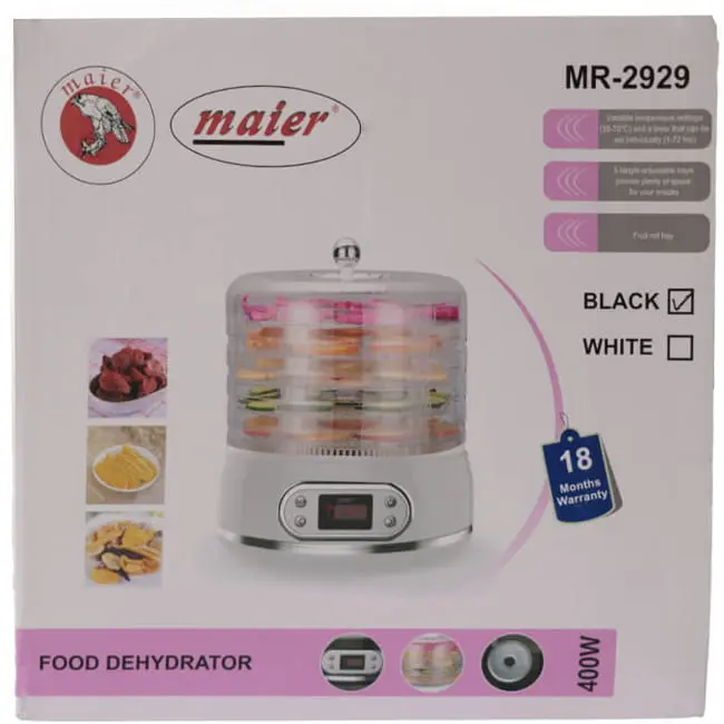 میوه خشک کن مایر 400 وات مدل MR-2929