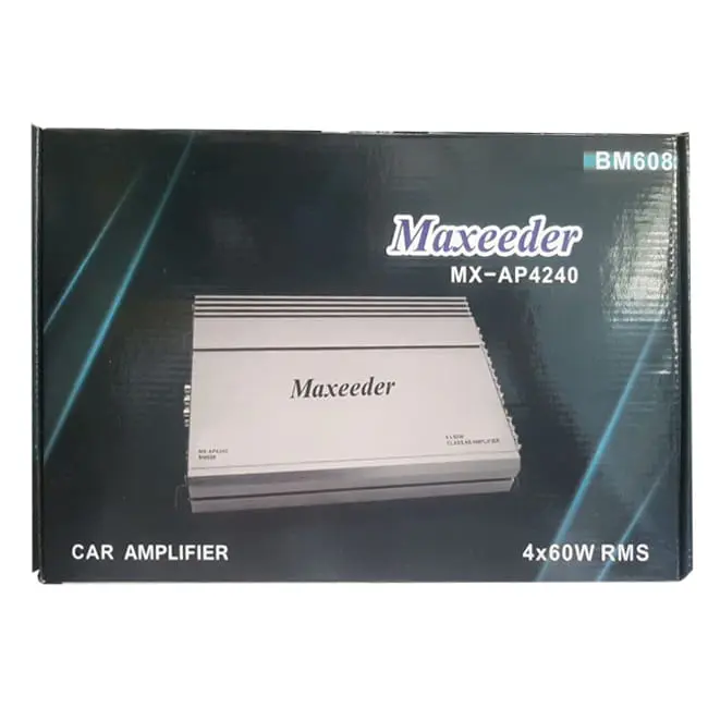آمپلی فایر خودرو MX-AP4240 مکسیدر 60 × 4 وات