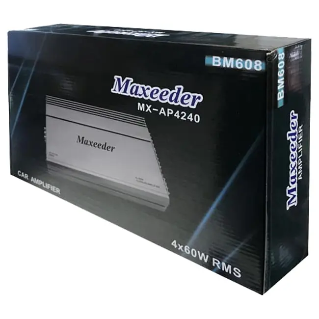 آمپلی فایر خودرو MX-AP4240 مکسیدر 60 × 4 وات