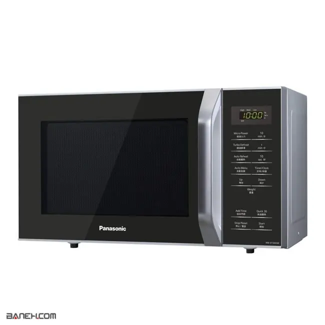 مایکروویو پاناسونیک 25 لیتری 800 وات رومیزی Panasonic NN-ST34