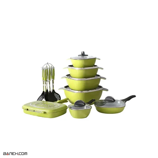 سرویس قابلمه ناسا 20 پارچه Nasa Cookware Set NS-6045B