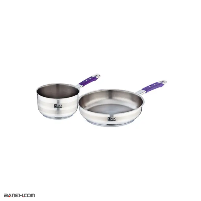 ns 6051.4 2.jpg سرویس قابلمه استیل ناسا NS-6051 Nasa Cookware Set
