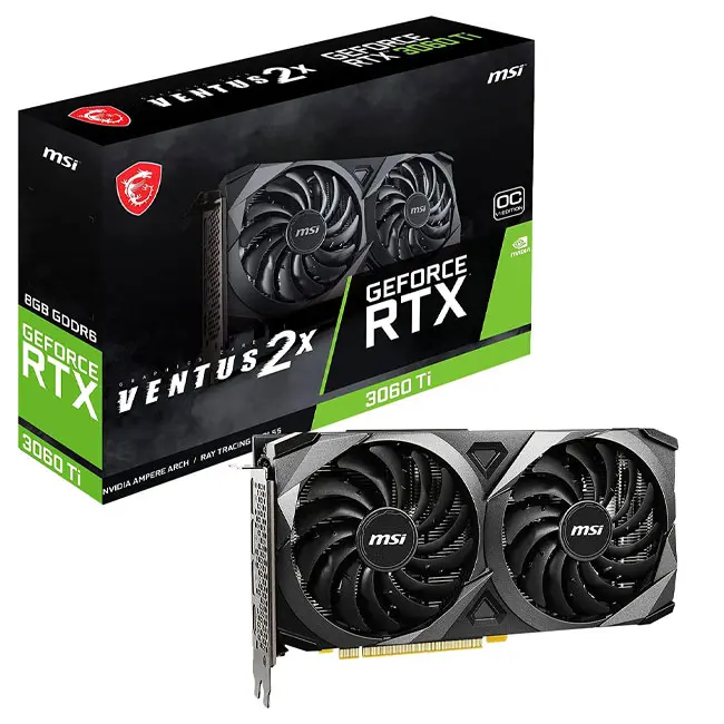 کارت گرافیک RTX 3060 Ti Ventus 2X 8G