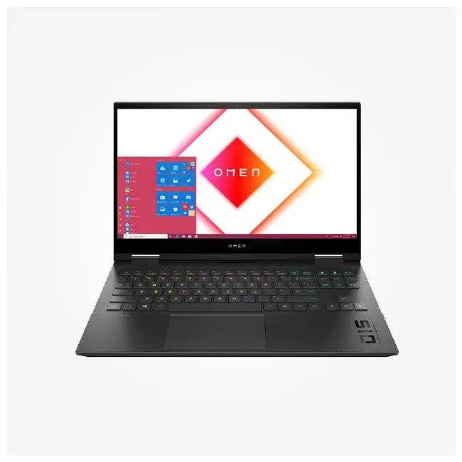 لپ تاپ گیمینگ استوک 15.6 اینچ 16 گیگابایت اچ پی مدل Ryzen 7 OMEN 15