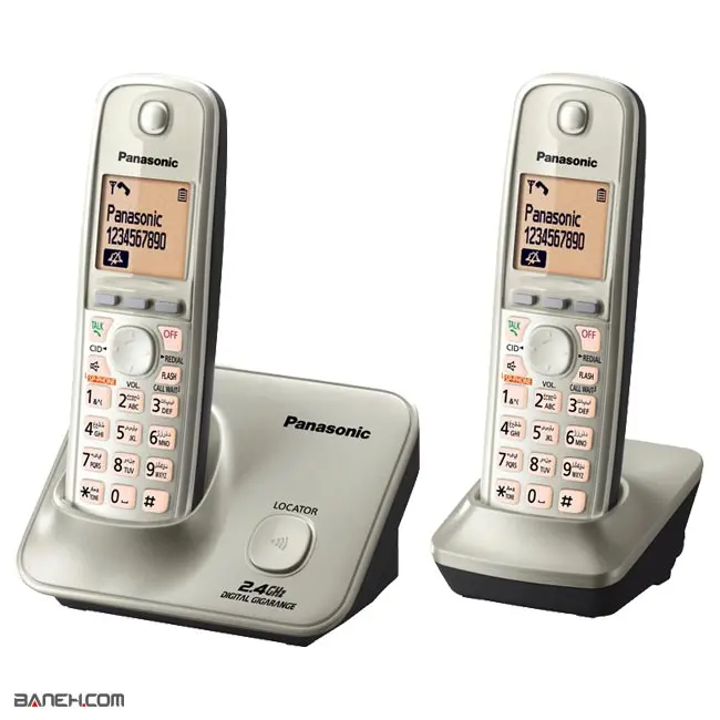 تلفن پاناسونیک بیسیم Panasonic KX-TG3712BX