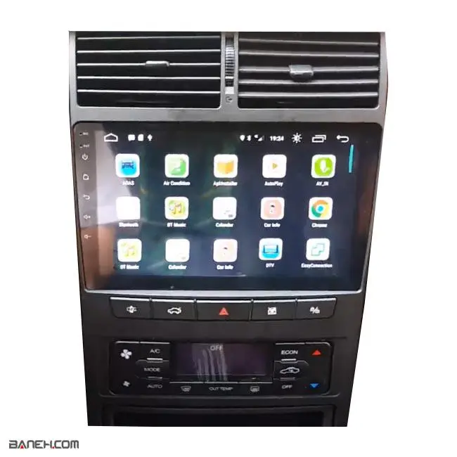 پخش فابریک پژو 405 و پارس 11 اینچ Car audio Peugeot