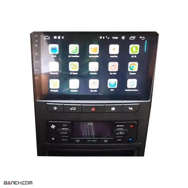پخش فابریک پژو 405 و پارس 11 اینچ Car audio Peugeot