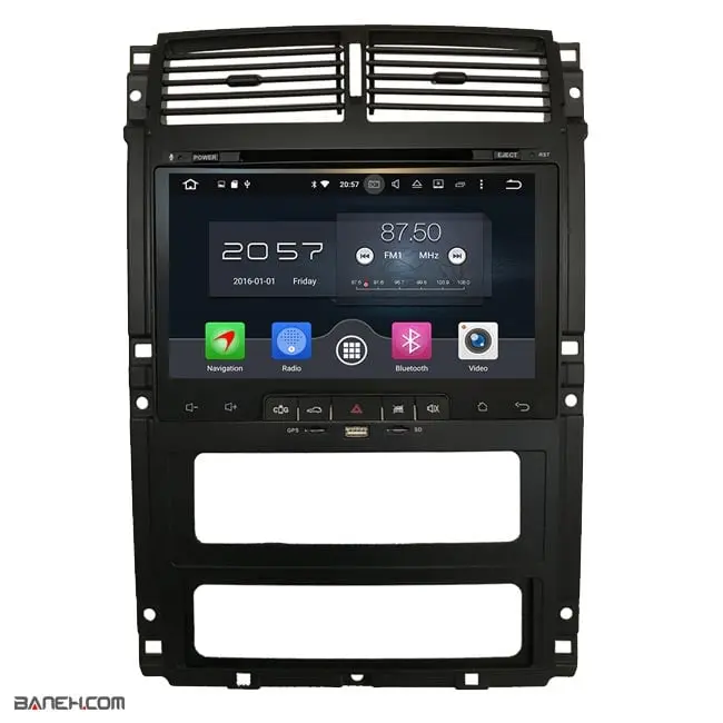 دستگاه پخش فابریک پژو داشبورد جدید Peugeot Audio Car