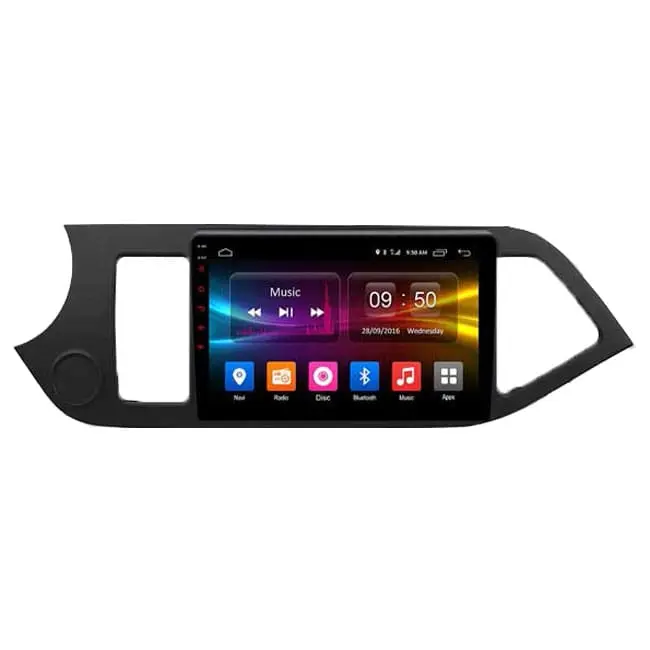 پخش فابریک و مانیتور خودرو کیا پیکانتو 2012 اندروید Kia Picanto 2012 Android