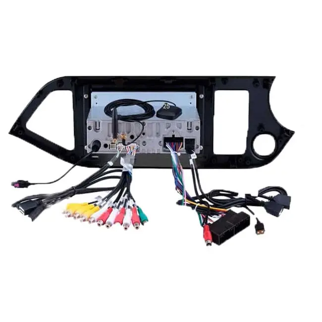 پخش فابریک و مانیتور خودرو کیا سراتو مشکی اندروید kia cerato manual black