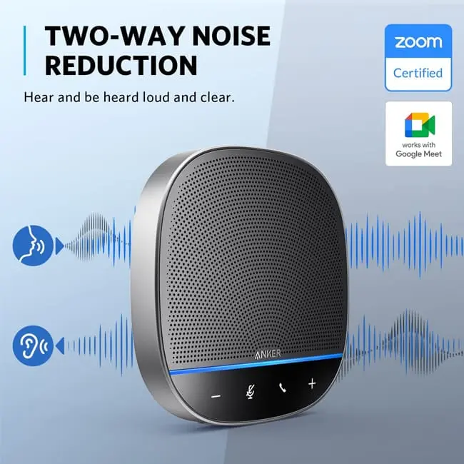 اسپیکر بلوتوثی و شارژی قابل حمل انکر مدل Anker PowerConf S500