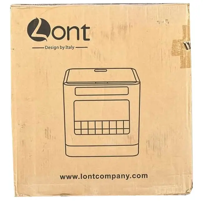 ماشین ظرفشویی لونت رومیزی 6 نفره QLK-T08 سفید