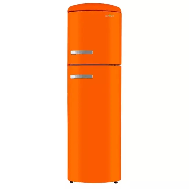 یخچال فریزر بالا و پایین سینجر 14 فوت Sinjer R3300 نارنجی