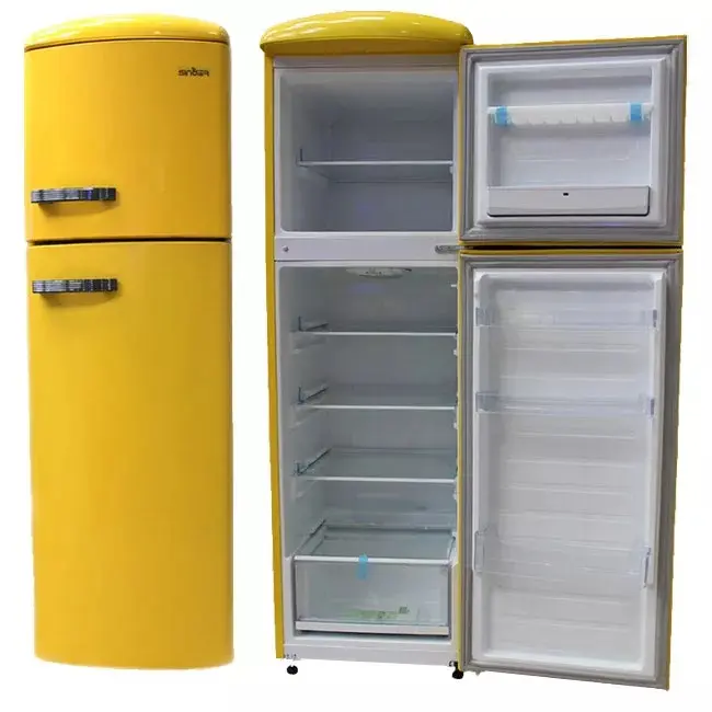 یخچال فریزر بالا و پایین سینجر 14 فوت Sinjer R3300 زرد